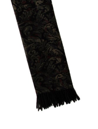 Loro Piana Wool Printed Scarf