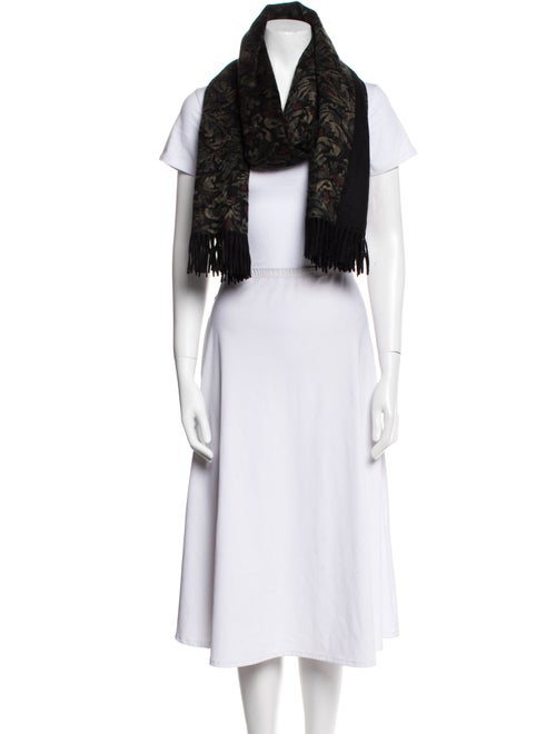 Loro Piana Wool Printed Scarf
