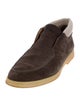 Loro Piana Open Walk Suede Moccasins