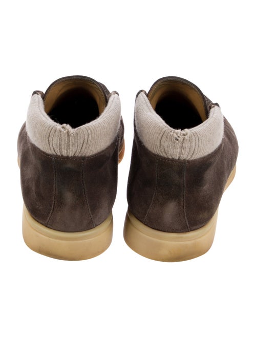 Loro Piana Open Walk Suede Moccasins