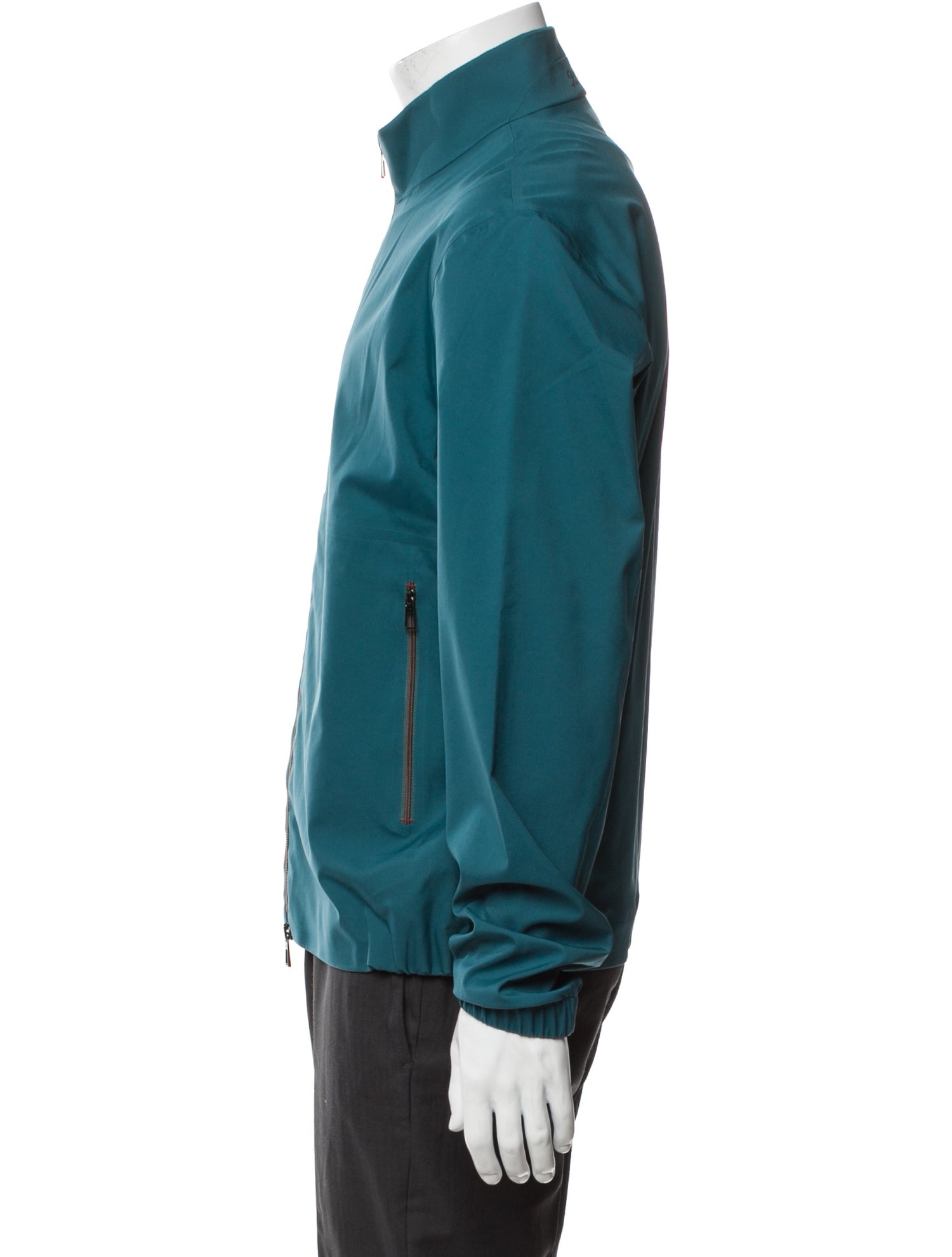 Loro Piana Windbelp Green Storm System Bomber Jacket