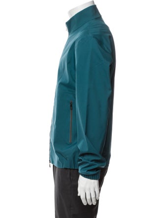 Loro Piana Windbelp Green Storm System Bomber Jacket