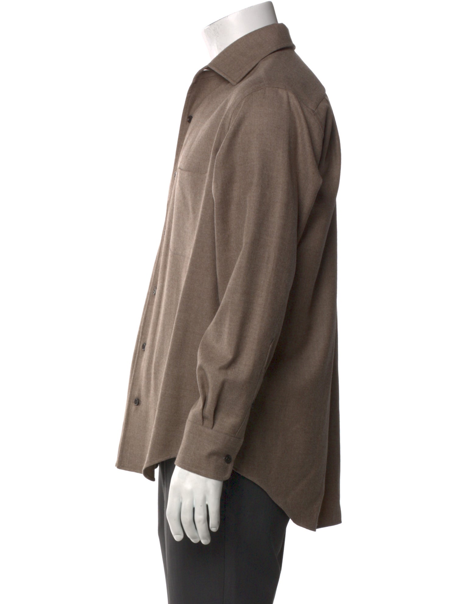 Loro Piana Andre Virgin Wool Shirt