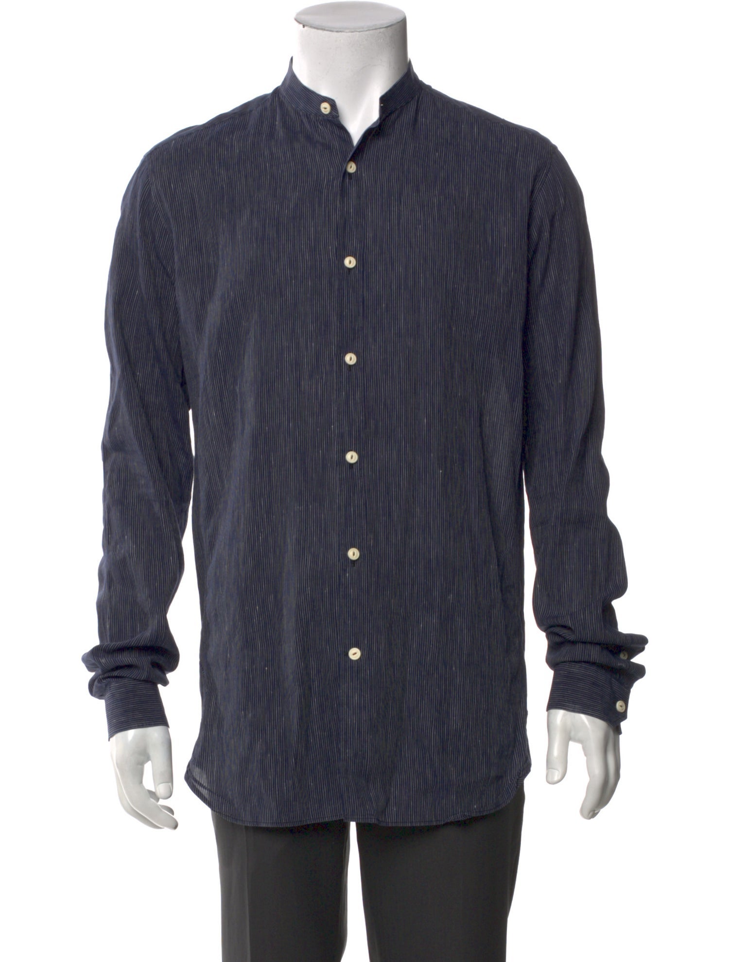 Loro Piana Linen Striped Shirt