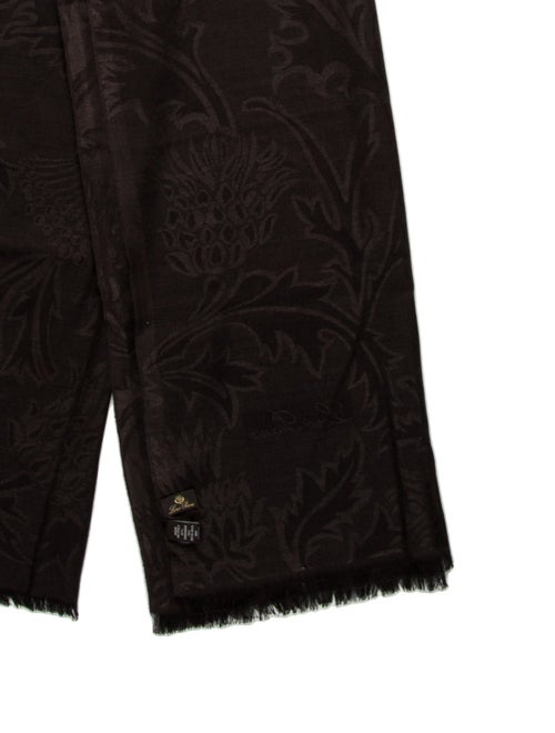 Loro Piana Cashmere Printed Scarf