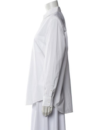 Loro Piana Long Sleeve Button-Up Top