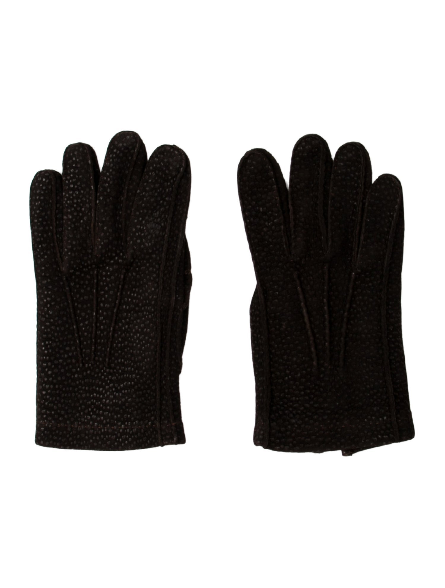 Loro Piana Leather Gloves