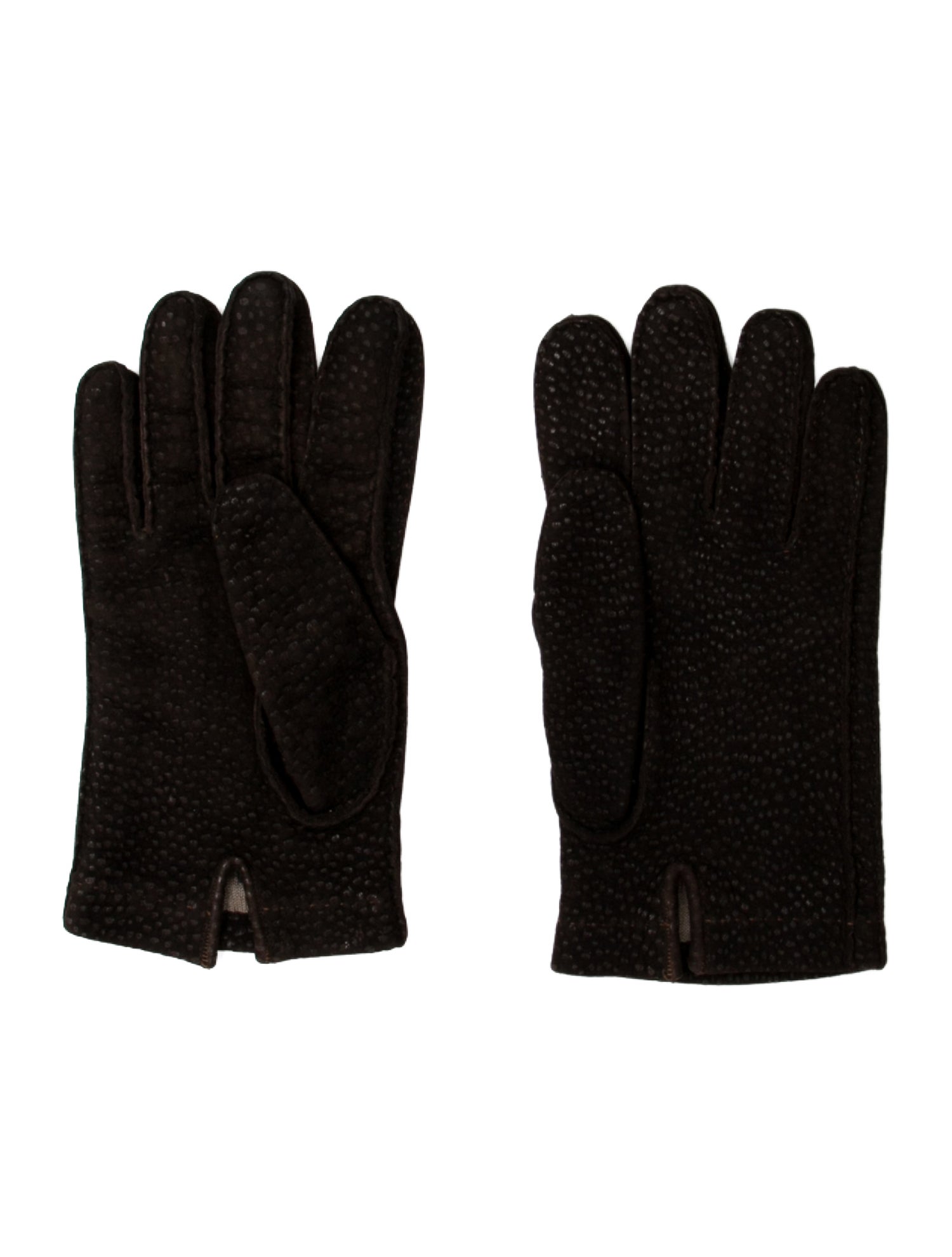 Loro Piana Leather Gloves