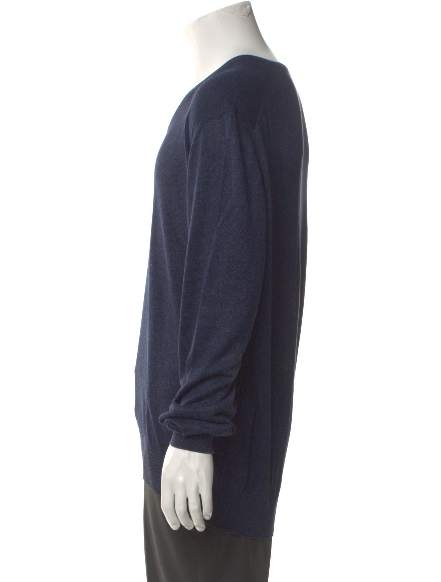 Loro Piana Silk V-Neck Pullover