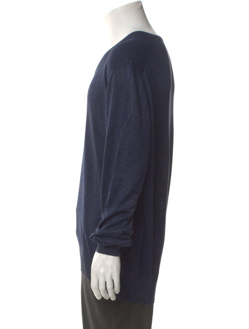 Loro Piana Silk V-Neck Pullover