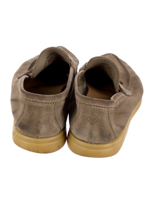 Loro Piana Summer Walk Charm Suede Loafers