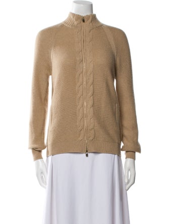 Loro Piana Baby Cashmere Mock Neck Sweater