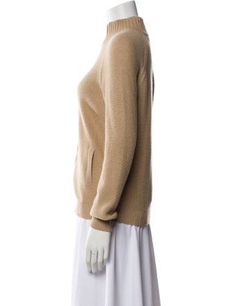 Loro Piana Baby Cashmere Mock Neck Sweater