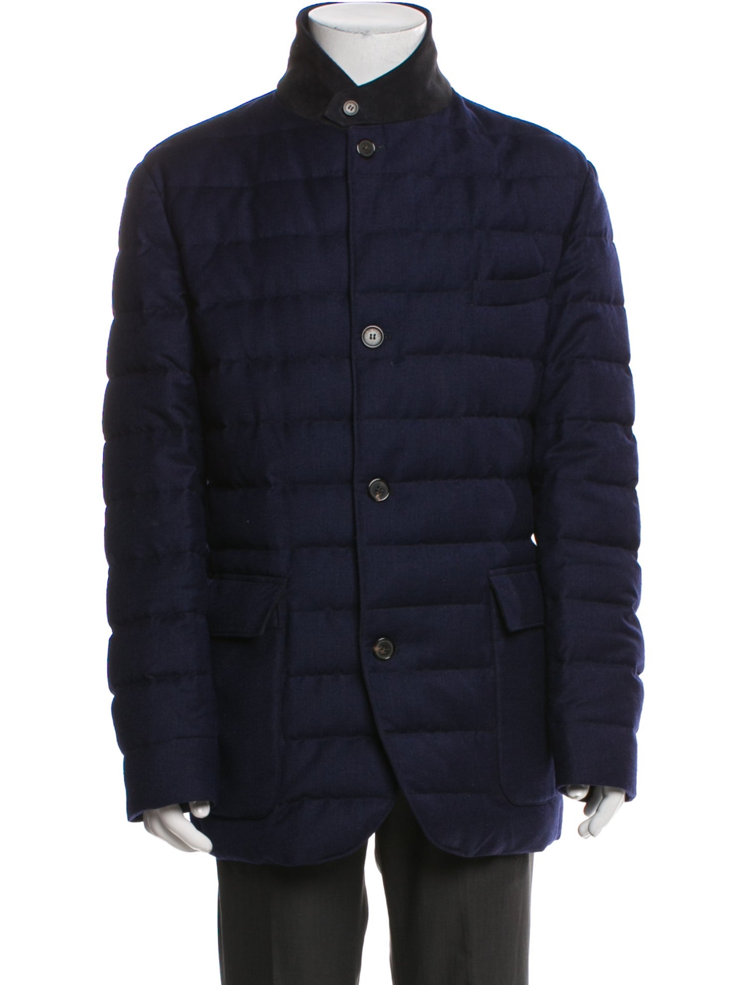 Loro Piana Rain System Virgin Wool Puffer Coat
