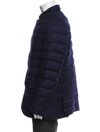 Loro Piana Rain System Virgin Wool Puffer Coat