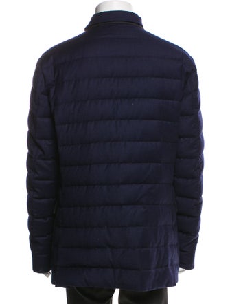 Loro Piana Rain System Virgin Wool Puffer Coat
