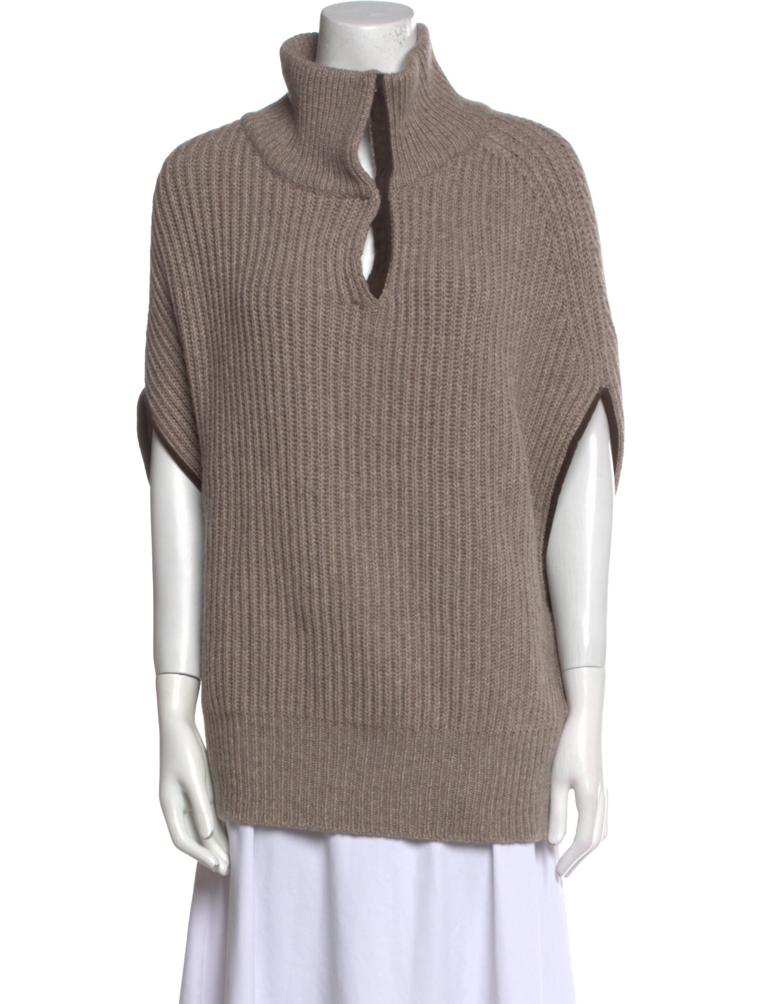 Loro Piana Cashmere Mock Neck Sweater