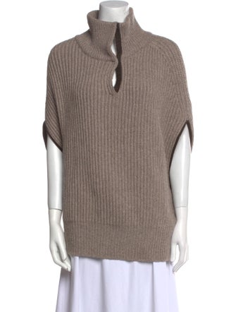 Loro Piana Cashmere Mock Neck Sweater