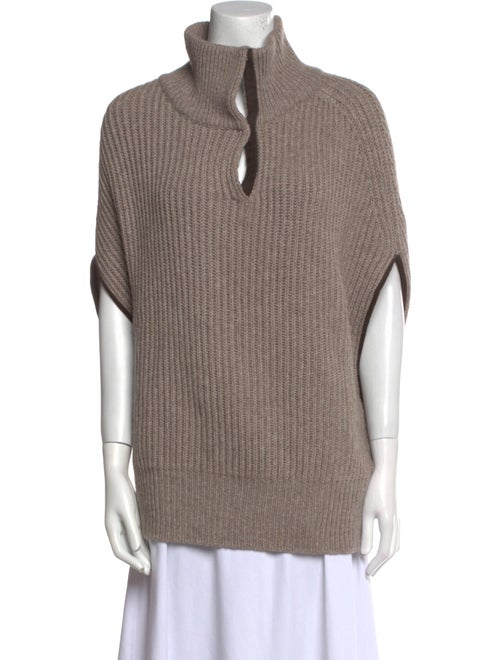 Loro Piana Cashmere Mock Neck Sweater
