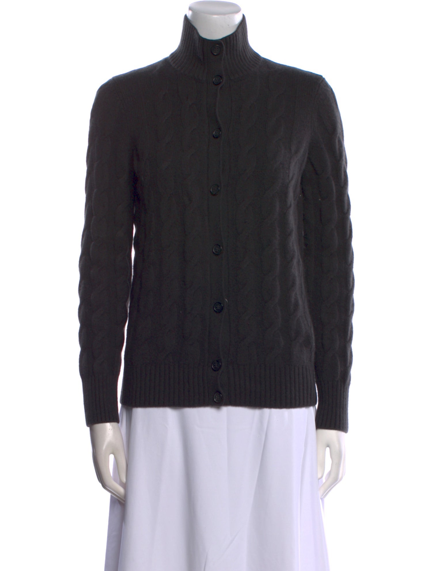 Loro Piana Baby Cashmere Mock Neck Sweater