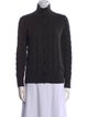 Loro Piana Baby Cashmere Mock Neck Sweater