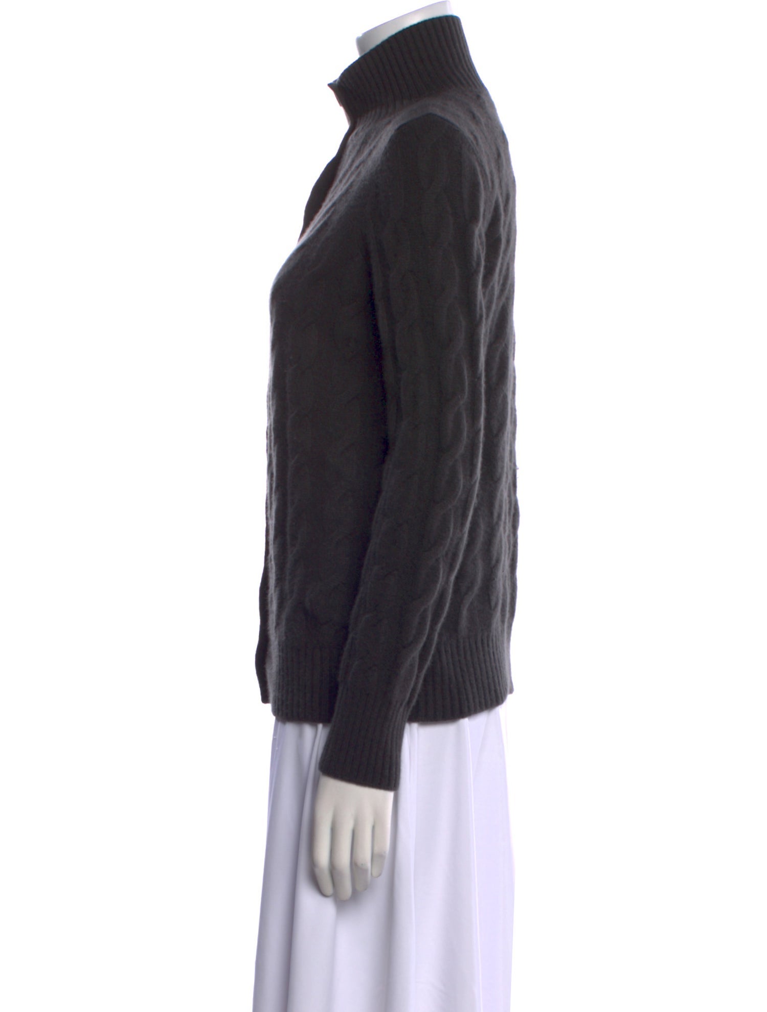 Loro Piana Baby Cashmere Mock Neck Sweater