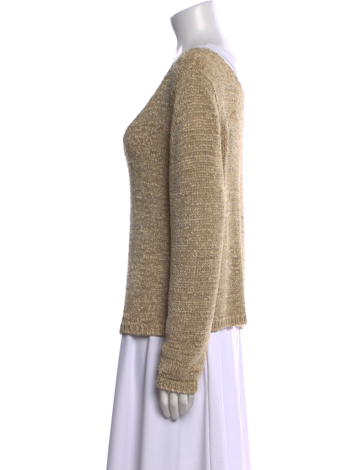 Loro Piana Silk V-Neck Sweater w/ Tags