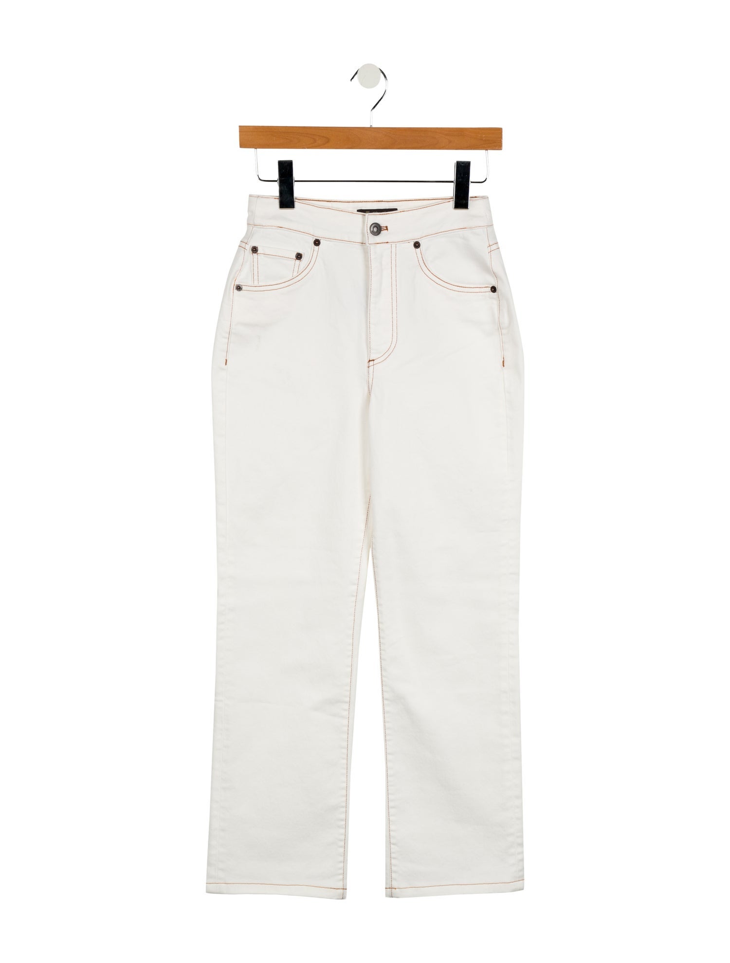 Loro Piana Mid-Rise Straight Leg Jeans