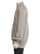 Loro Piana Baby Cashmere Blend Mock Neck Cardigan