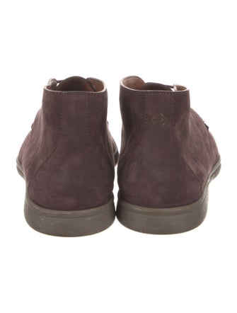 Loro Piana Soft Walk Suede Slippers