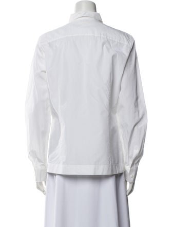 Loro Piana Long Sleeve Button-Up Top