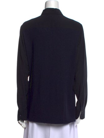 Loro Piana Long Sleeve Button-Up Top