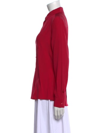 Loro Piana Long Sleeve Button-Up Top