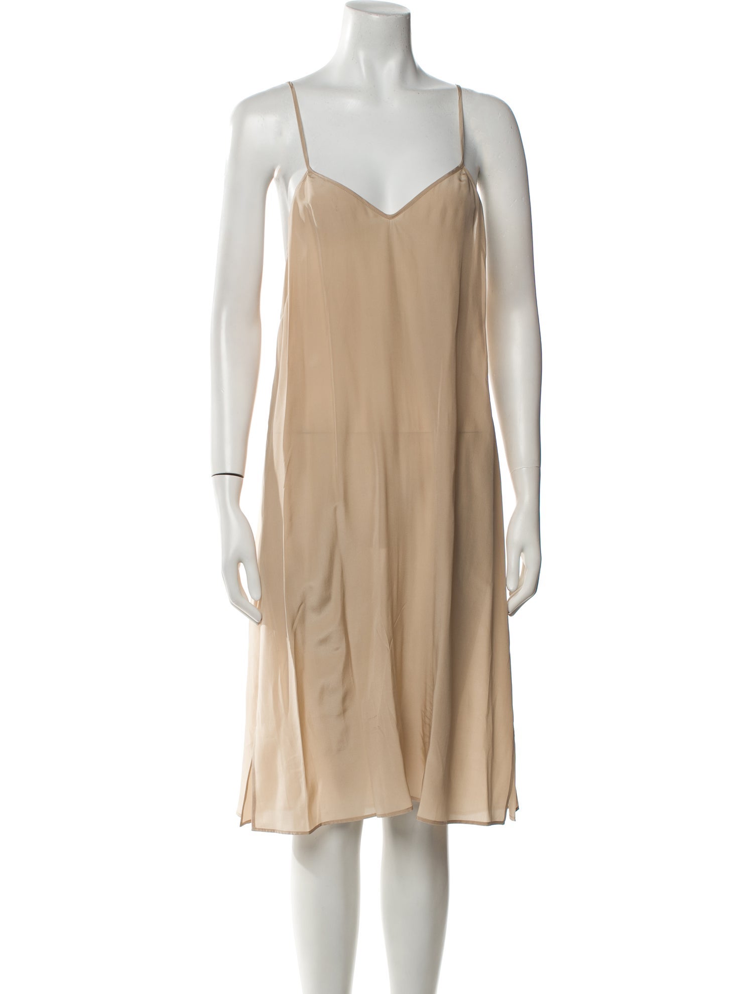 Loro Piana Silk Midi Length Dress
