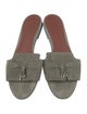Loro Piana Suede Slides