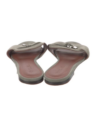 Loro Piana Suede Slides