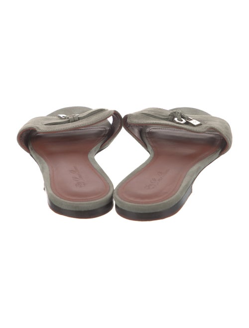 Loro Piana Suede Slides