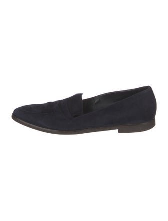 Loro Piana Suede Dress Loafers