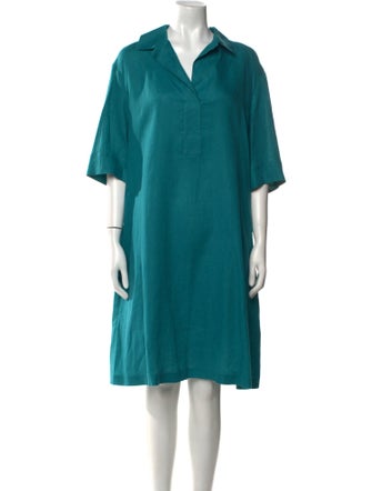 Loro Piana Linen Knee-Length Dress
