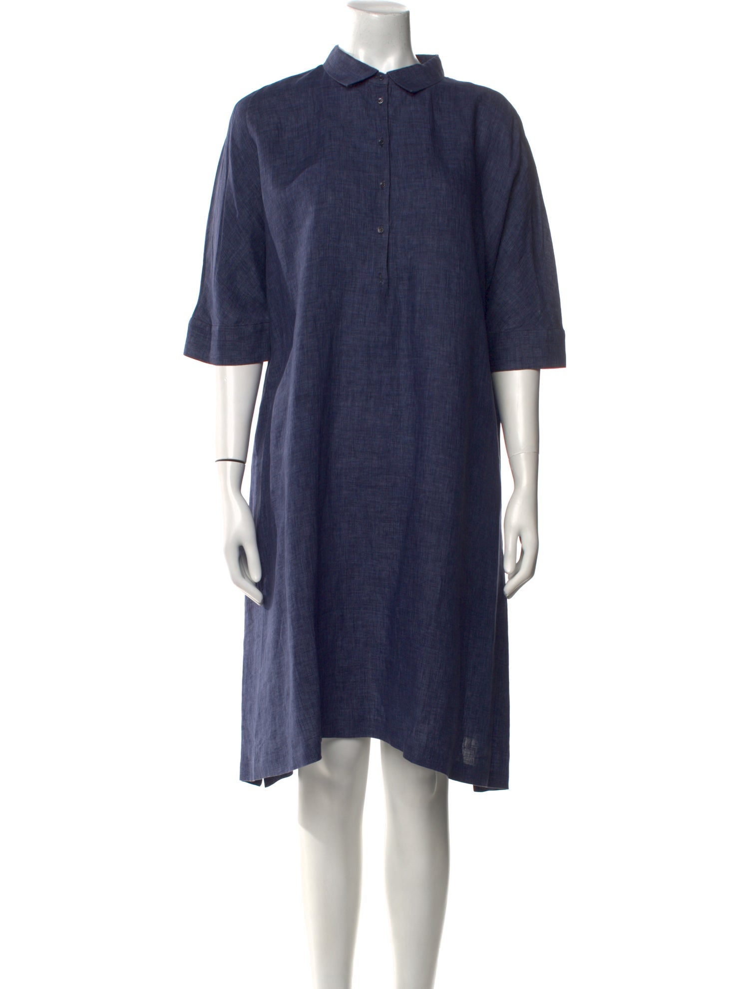 Loro Piana Linen Knee-Length Dress