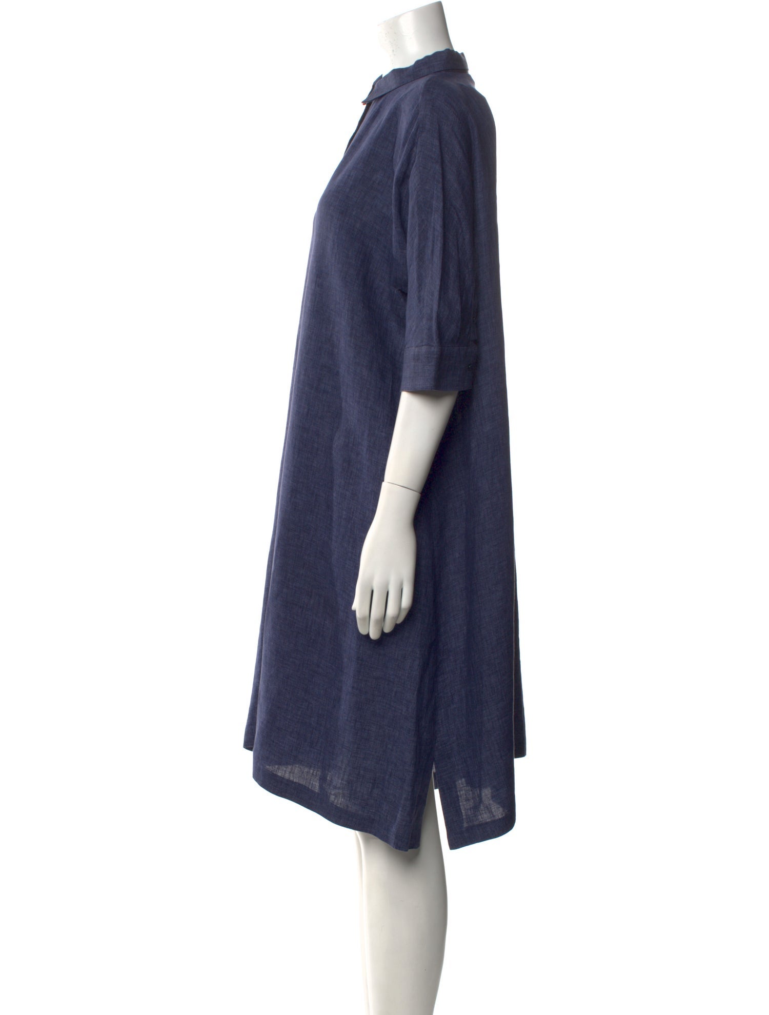 Loro Piana Linen Knee-Length Dress