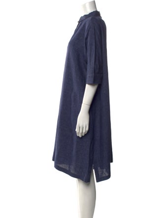 Loro Piana Linen Knee-Length Dress