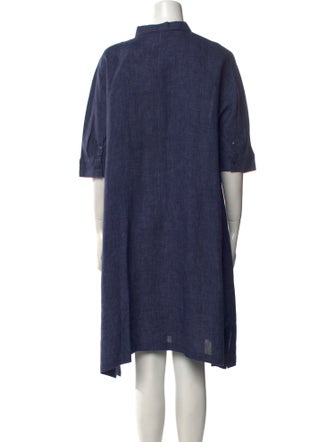 Loro Piana Linen Knee-Length Dress