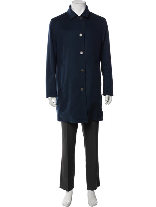 Loro Piana Green Storm System Overcoat