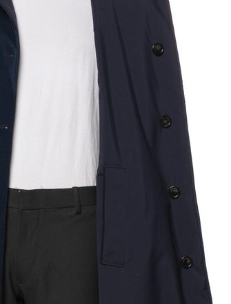 Loro Piana Green Storm System Overcoat