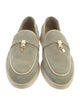 Loro Piana Summer Charms Walk Suede Loafers
