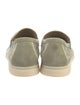 Loro Piana Summer Charms Walk Suede Loafers