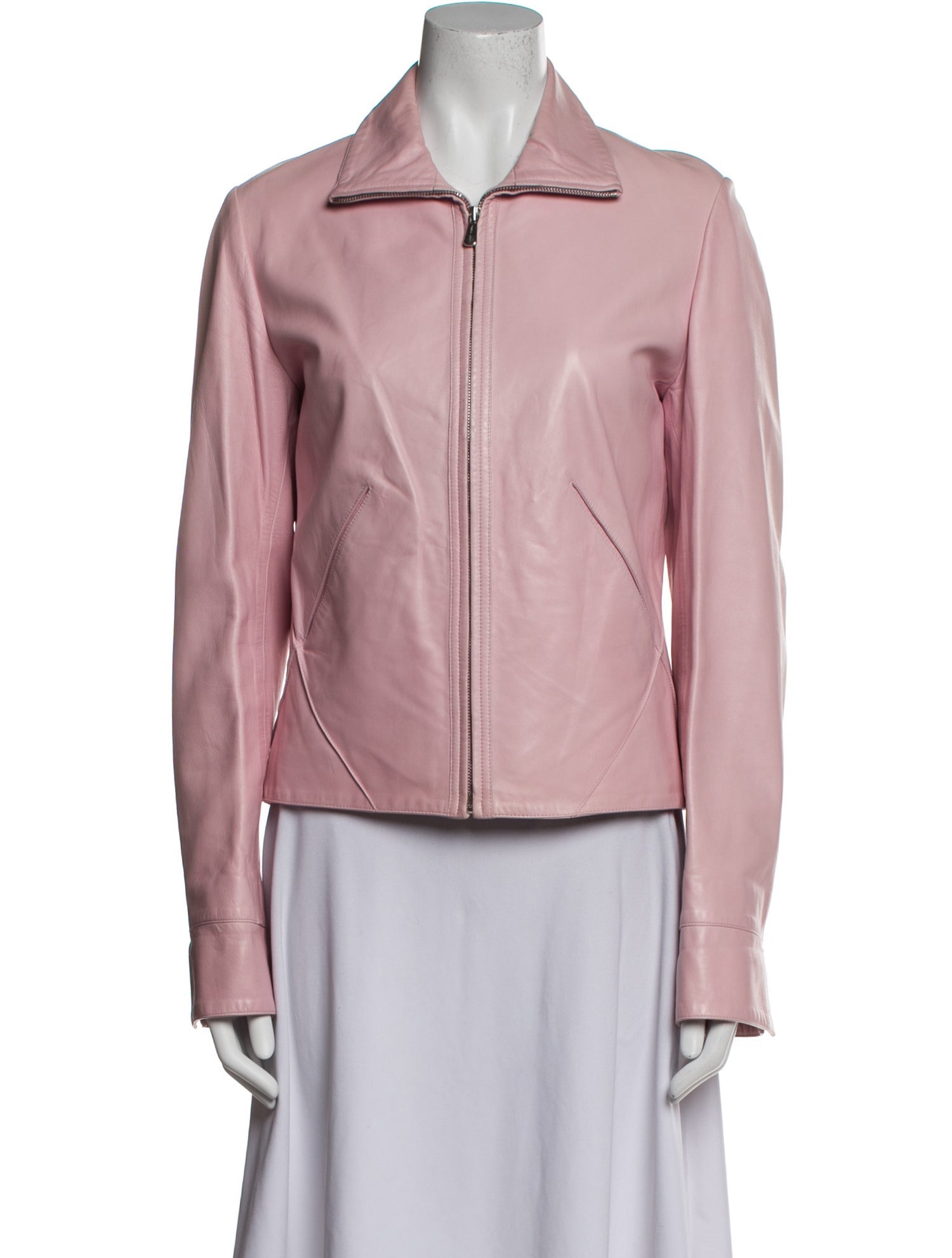 Loro Piana Leather Biker Jacket