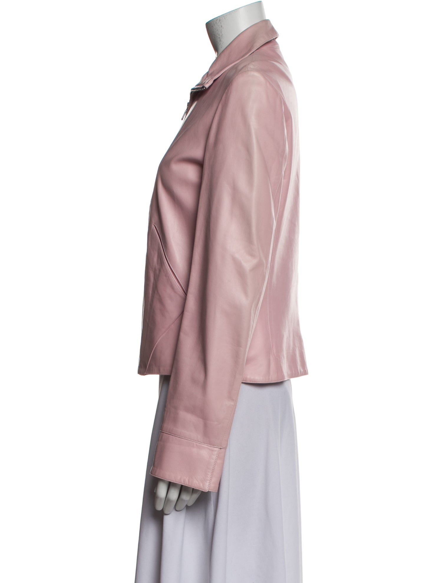 Loro Piana Leather Biker Jacket