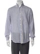 Loro Piana Linen Striped Dress Shirt
